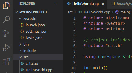 Setting up C++ development with Visual Studio&reg; Code on Ubuntu Image